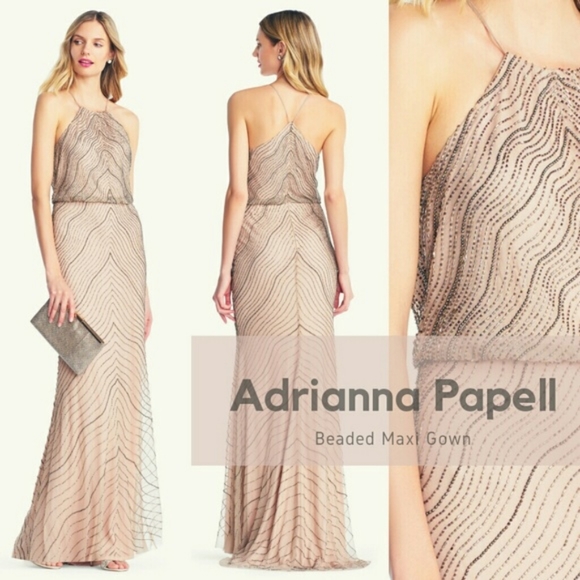 Adrianna Papell Dresses & Skirts - Offer! Adrianna Papell Art Deco Maxi Dress